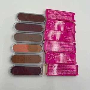 Lot of 6 MK Signature Cheek Color Fard à‎ Joues 2oz Blush Lot Palette Makeup